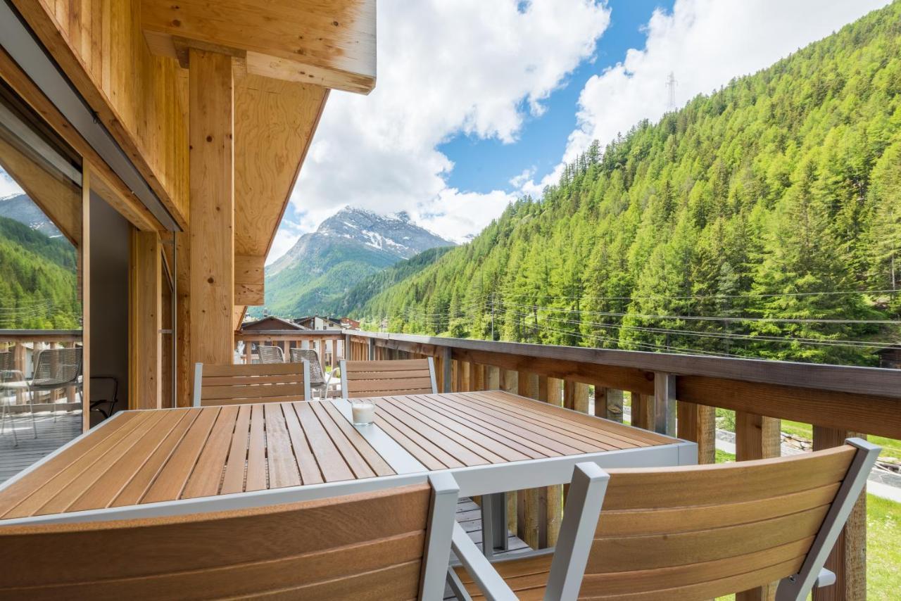 Montela Apartments - Haus D Saas-Grund Esterno foto
